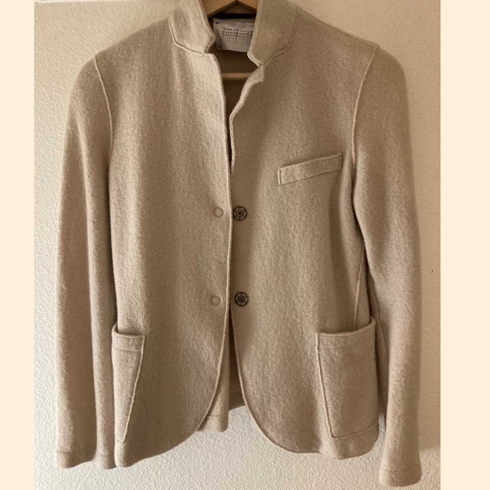 Harris Wharf London 100% Virgin Wool Blazer 40IT